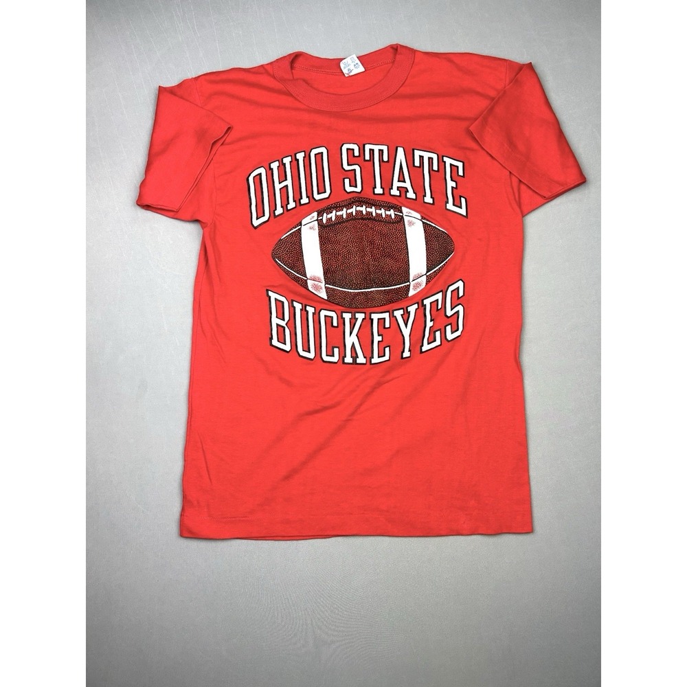 Vintage Champion Ohio State Buckeyes Adult L Graphic Football Tee Shirt‎ (Read)